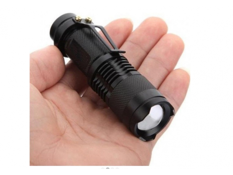 Επαναφορτιζόμενος φακός CREE LED 5000  Lumens  police